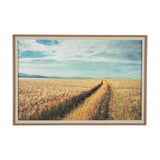 Between The Fields by Matt Roseveare a Hand Embellished Textured Framed Photo Art Print Matted under from Mercana - Luna Furniture