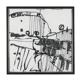 Lost Treasure Map I by Mercana Studio a Hand Embellished Textured Framed Art Print from Mercana - Luna Furniture