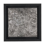 Pewter Leaves IV by Morgan McLaren a Framed Art Print Matted under Glass from Mercana - Luna Furniture