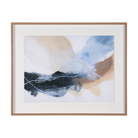 Healing by Ira Havuka a Hand Embellished Textured Framed Art Print Matted under Glass from Mercana - Luna Furniture