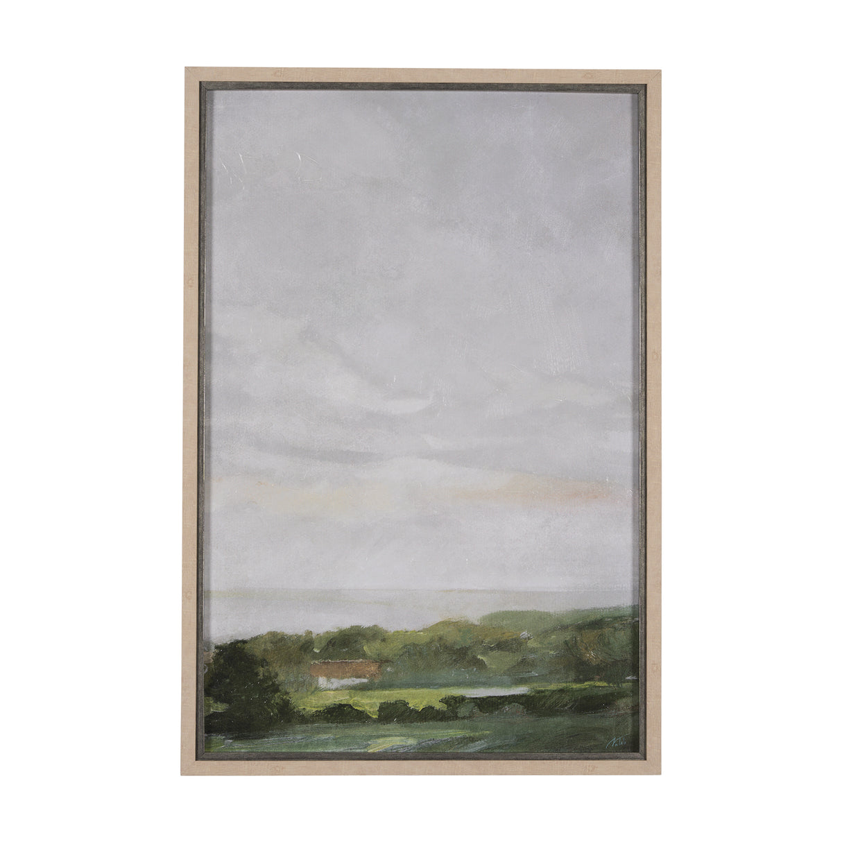 Soft Shadows II by Mercana Studio a Hand Embellished Textured Framed Art Print from Mercana - Luna Furniture