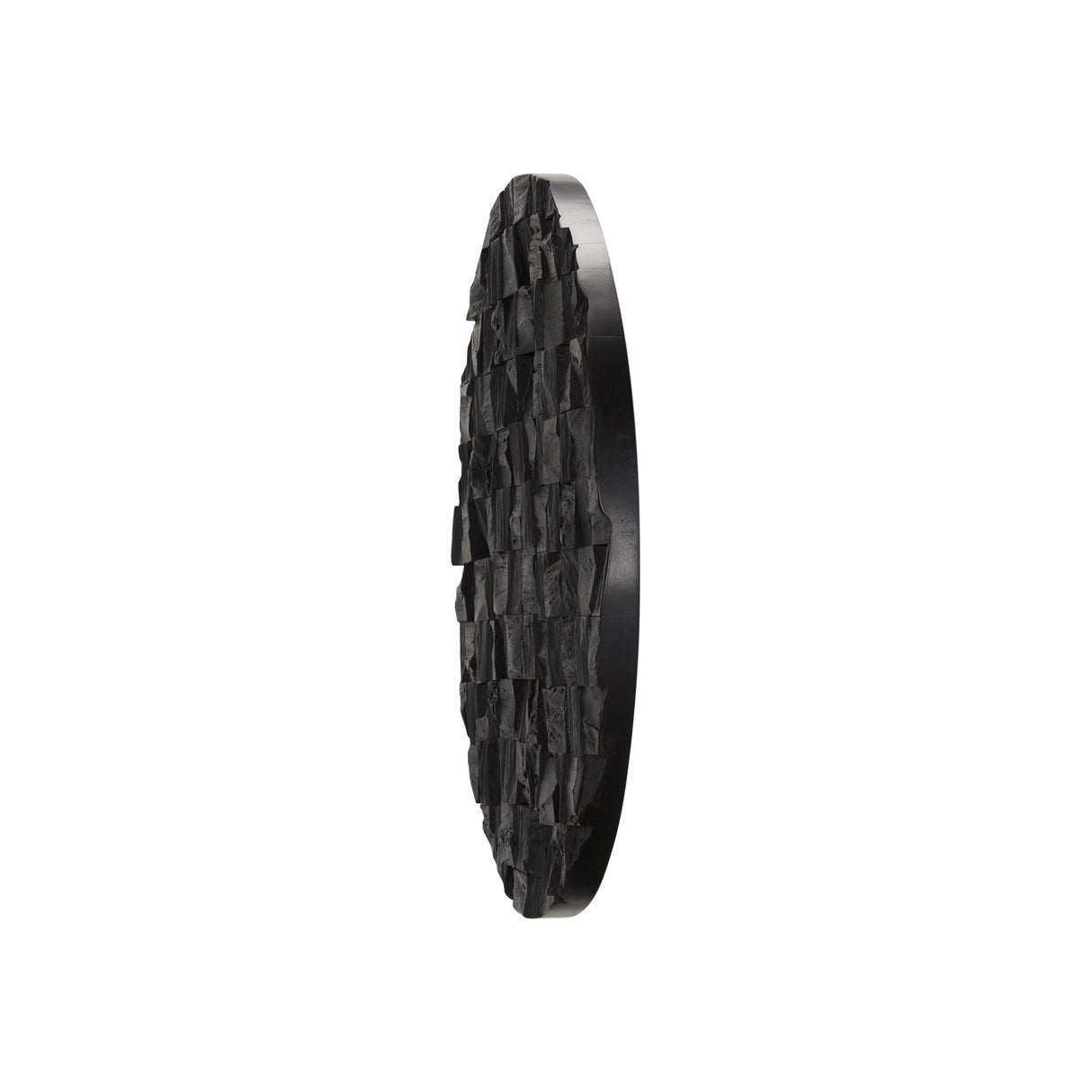 Into the Abyss I Dark Brown Wood 24" Wall Decor from Mercana - Luna Furniture