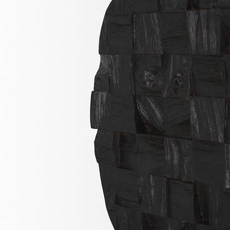 Into the Abyss I Dark Brown Wood 24" Wall Decor from Mercana - Luna Furniture
