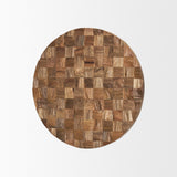 Into the Abyss II Light Brown Wood 24" Wall Decor from Mercana - Luna Furniture