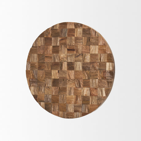 Into the Abyss II Light Brown Wood 24" Wall Decor from Mercana - Luna Furniture