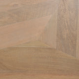 Darwin Light Brown Wooden 2 Door w/ 2 Shelves Accent Cabinet from Mercana - Luna Furniture