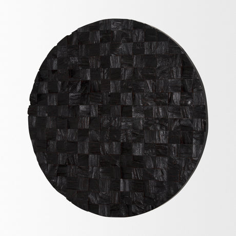 Into the Abyss I Dark Brown Wood 32" Wall Decor from Mercana - Luna Furniture
