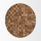 Into the Abyss II LIght Brown Wood 32" Wall Decor from Mercana - Luna Furniture