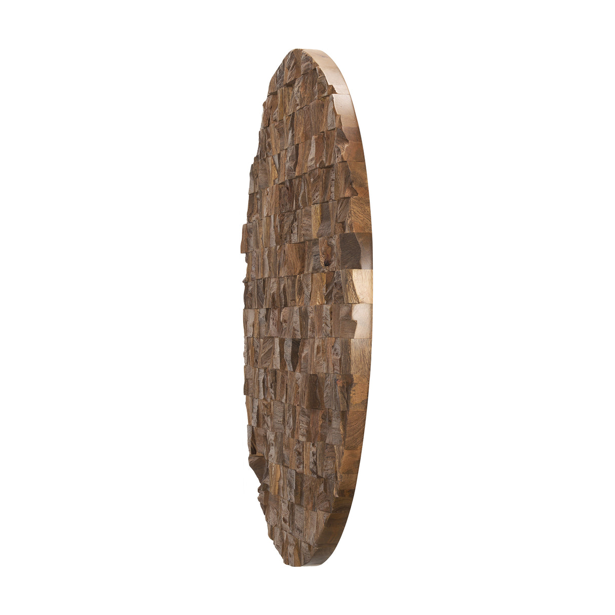 Into the Abyss II LIght Brown Wood 32" Wall Decor from Mercana - Luna Furniture