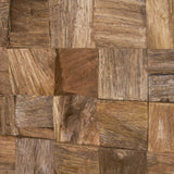Into the Abyss II LIght Brown Wood 32" Wall Decor from Mercana - Luna Furniture
