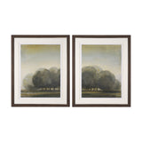 Secret Garden-L by Mercana Studio a Hand Embellished Textured Framed Art Print Matted under Glass from Mercana - Luna Furniture