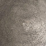 Maggie Textured Silver Nickel Cast Aluminum Metal Accent Table from Mercana - Luna Furniture