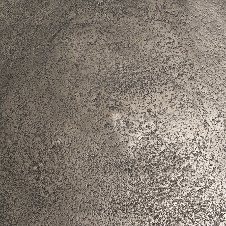 Maggie Textured Silver Nickel Cast Aluminum Metal Accent Table from Mercana - Luna Furniture