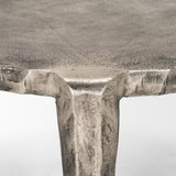 Randy Silver Nickel Cast Aluminum Metal Coffee Table from Mercana - Luna Furniture