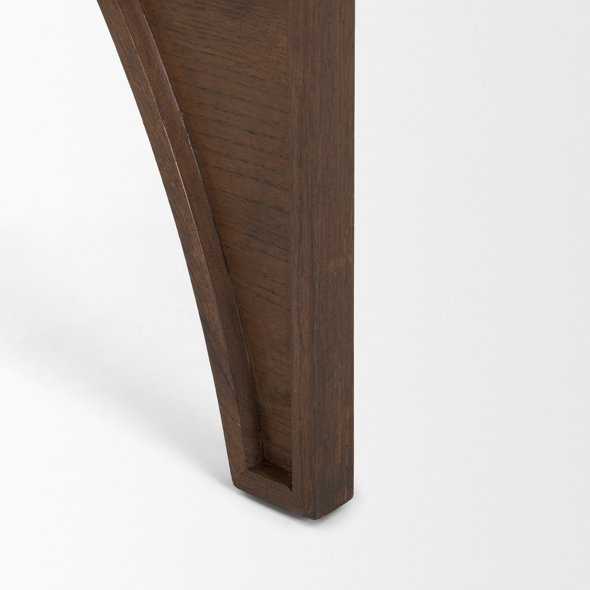Laraya Medium Brown Wood w/ Arches End Table from Mercana - Luna Furniture