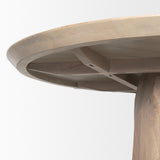 Fitzgerald 60" Light Brown Wood Dining Table from Mercana - Luna Furniture