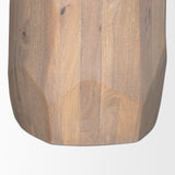 Fitzgerald 60" Light Brown Wood Dining Table from Mercana - Luna Furniture