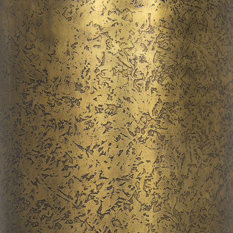 Rosh Textured Gold Metal w/ Acid Wash Accent Table from Mercana - Luna Furniture
