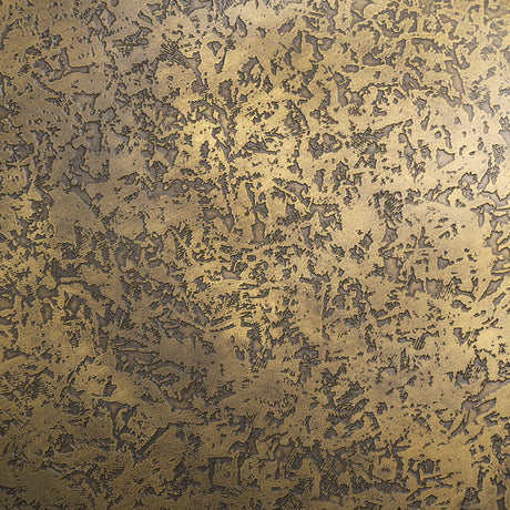 Rosh Textured Gold Metal w/ Acid Wash Accent Table from Mercana - Luna Furniture