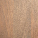 Fitzgerald 60" Light Brown Wood Dining Table from Mercana - Luna Furniture