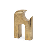 Renni Antiqued Brass Small Decorative Sculpture from Mercana - Luna Furniture