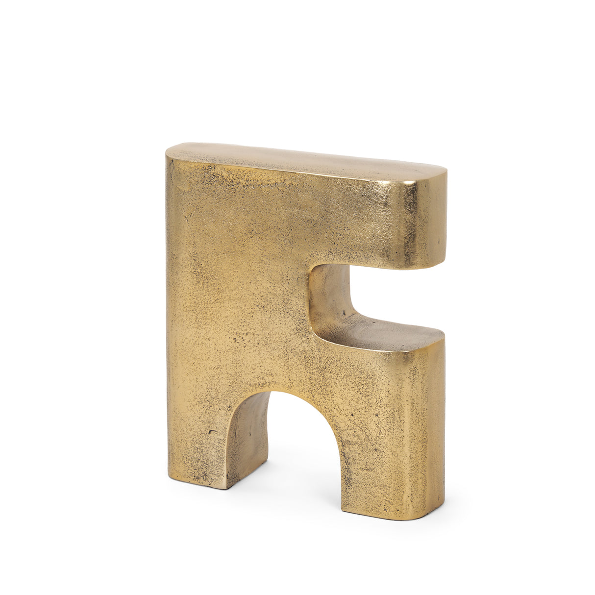 Renni Antiqued Brass Large Decorative Sculpture from Mercana - Luna Furniture