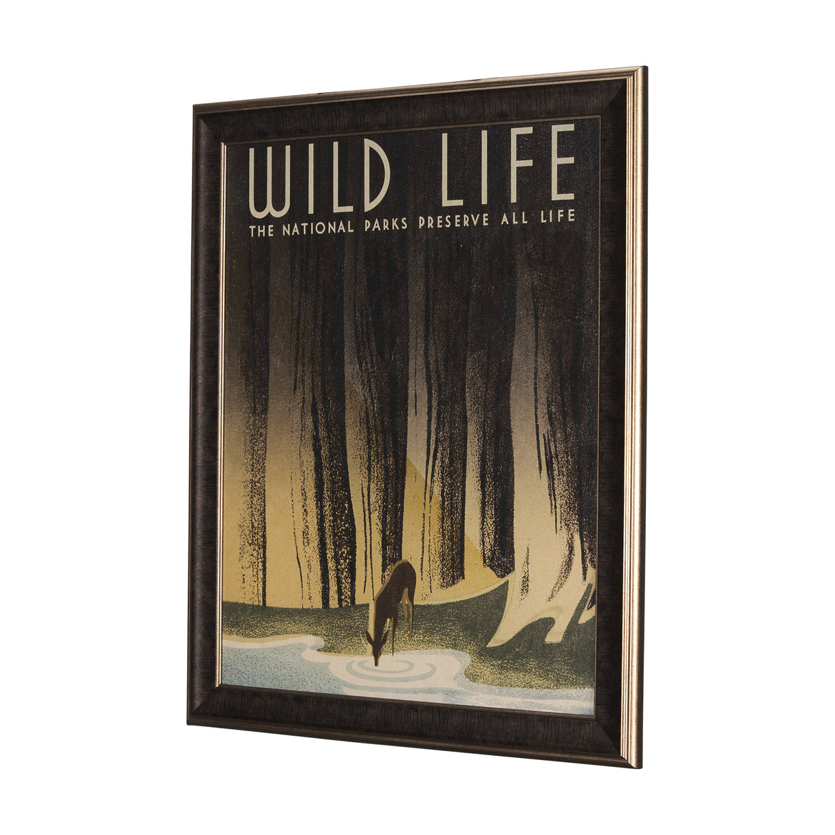 Adventure Map by Chad Mackay a Hand Embelished Textured Framed Art Print from Mercana - Luna Furniture