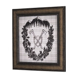 Adventure Map by Chad Mackay a Hand Embelished Textured Framed Art Print from Mercana - Luna Furniture