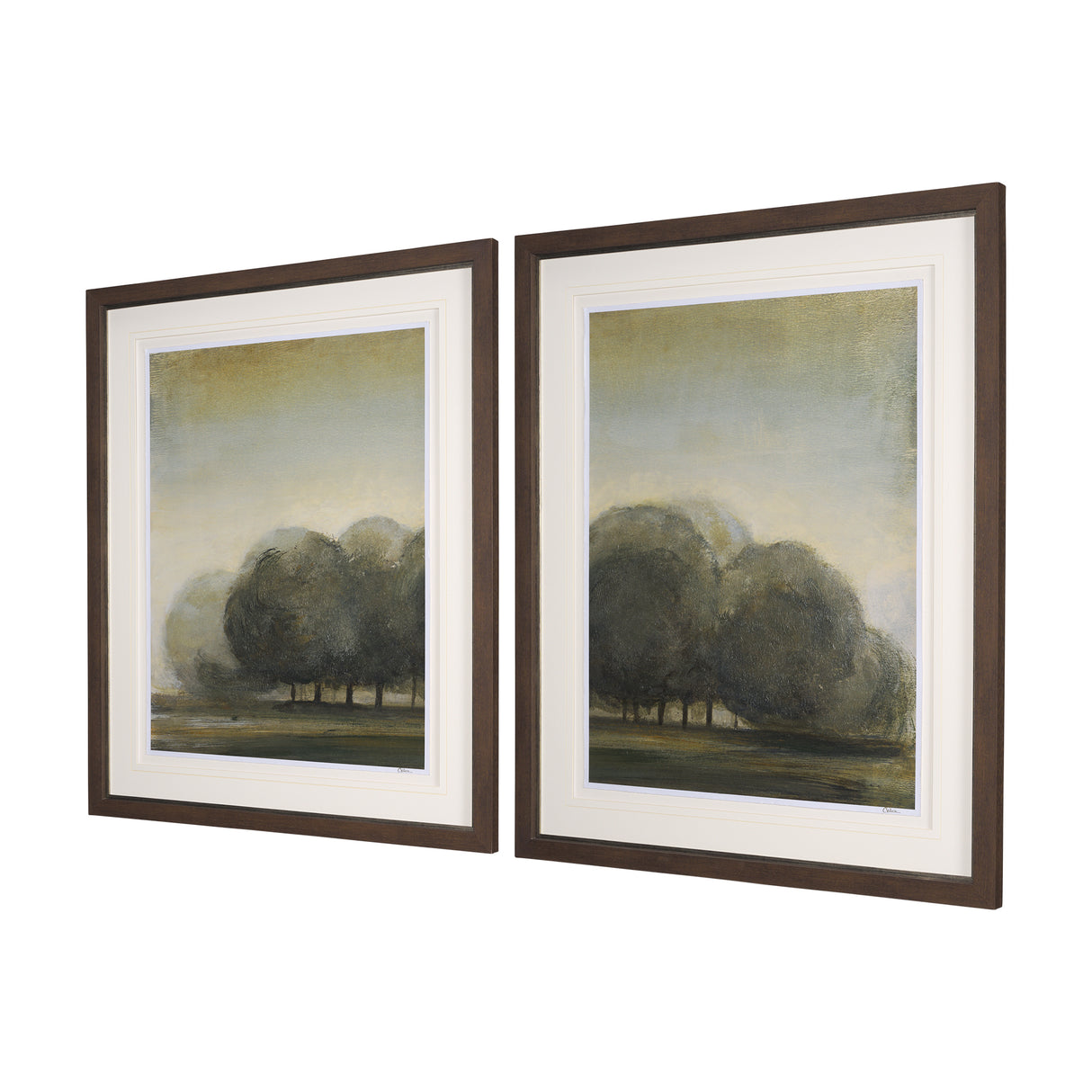 Secret Garden-L by Mercana Studio a Hand Embellished Textured Framed Art Print Matted under Glass from Mercana - Luna Furniture