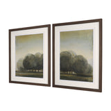 Secret Garden-L by Mercana Studio a Hand Embellished Textured Framed Art Print Matted under Glass from Mercana - Luna Furniture