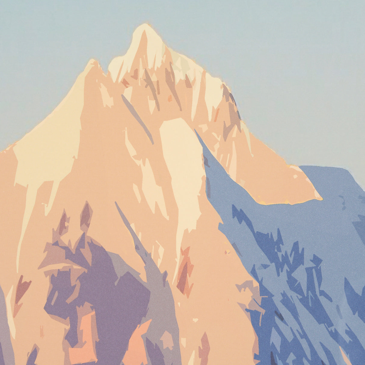 National Park - Glacier by Mark Chandon a Framed Art Print Matted under Glass from Mercana - Luna Furniture