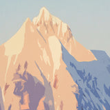 National Park - Glacier by Mark Chandon a Framed Art Print Matted under Glass from Mercana - Luna Furniture