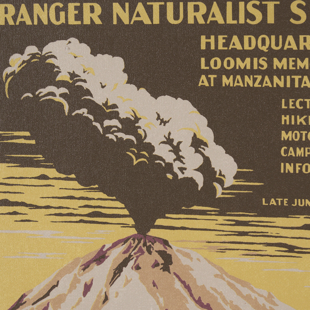 Lassen Volcanic National Park by The Vinatage Collection a Framed Art Print Matted under Glass from Mercana - Luna Furniture
