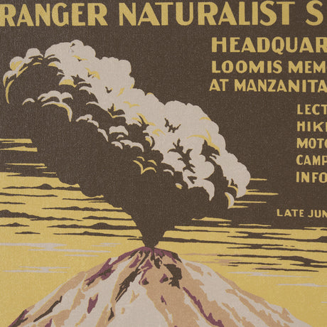 Lassen Volcanic National Park by The Vinatage Collection a Framed Art Print Matted under Glass from Mercana - Luna Furniture