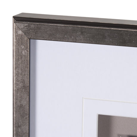 Broken Puzzle II by Mercana Studio a Hand Embellished Textured Framed Art Print Matted under Glass from Mercana - Luna Furniture