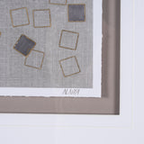 Broken Puzzle II by Mercana Studio a Hand Embellished Textured Framed Art Print Matted under Glass from Mercana - Luna Furniture