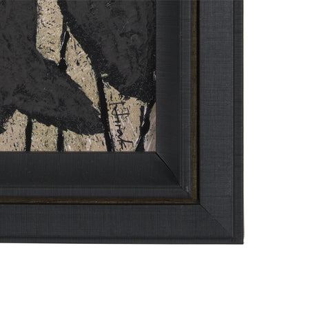 Etched Silouette I by Mercana Studio a Hand Embellished Textured Framed Art Print from Mercana - Luna Furniture