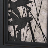 Etched Silouette II by Mercana Studio a Hand Embellished Textured Framed Art Print from Mercana - Luna Furniture
