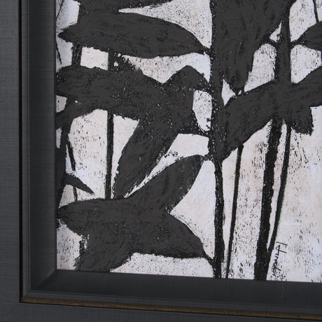 Etched Silouette IV by Mercana Studio a Hand Embellished Textured Framed Art Print from Mercana - Luna Furniture