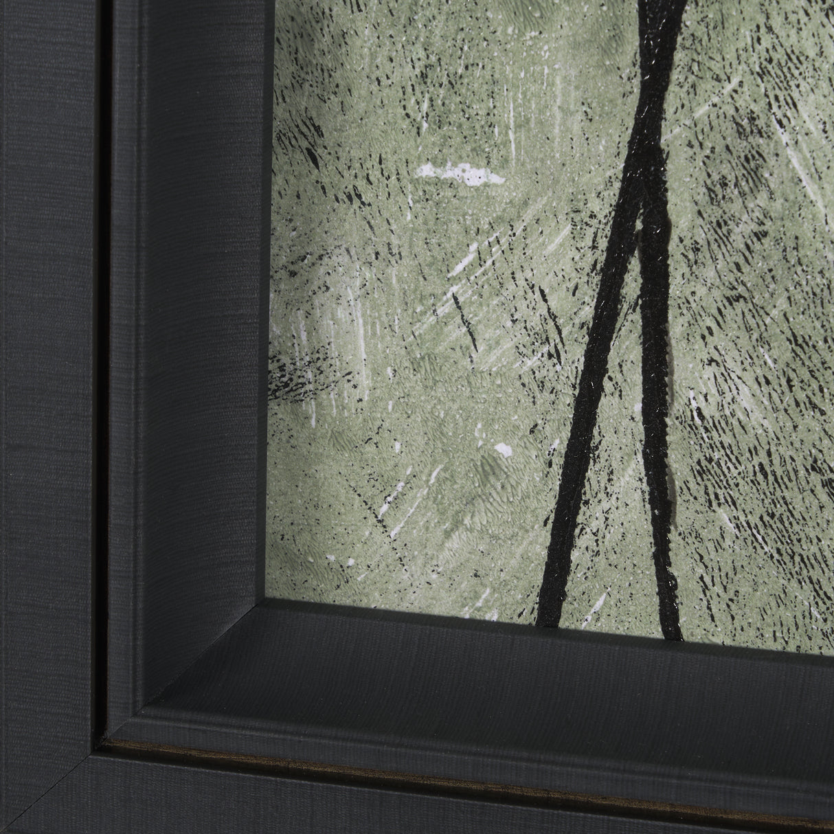 Etched Silouette VI by Mercana Studio a Hand Embellished Textured Framed Art Print from Mercana - Luna Furniture
