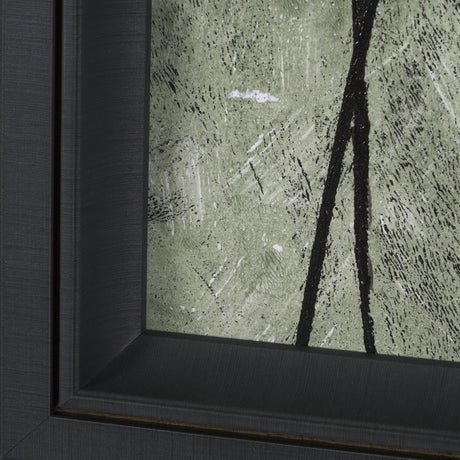Etched Silouette VI by Mercana Studio a Hand Embellished Textured Framed Art Print from Mercana - Luna Furniture