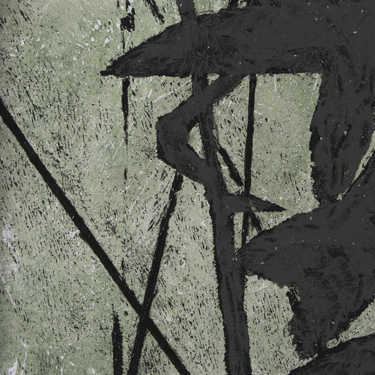 Etched Silouette VI by Mercana Studio a Hand Embellished Textured Framed Art Print from Mercana - Luna Furniture