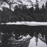 Mirror Lake by Carleton E Watkins a Hand Embellished Textured Framed Photo Art Print from Mercana - Luna Furniture