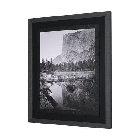 Mirror View by Carleton E Watkins a Hand Embellished Textured Framed Photo Art Print from Mercana - Luna Furniture