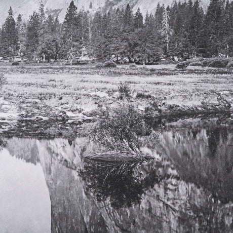 Mirror View by Carleton E Watkins a Hand Embellished Textured Framed Photo Art Print from Mercana - Luna Furniture