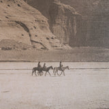 Canyon de Chelly by Edward Sheriff Curtis Hand Embelished Framed Photo Art Print Matted under Glass from Mercana - Luna Furniture