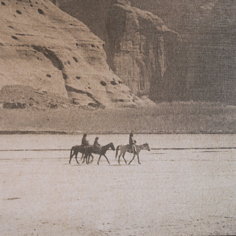 Canyon de Chelly by Edward Sheriff Curtis Hand Embelished Framed Photo Art Print Matted under Glass from Mercana - Luna Furniture