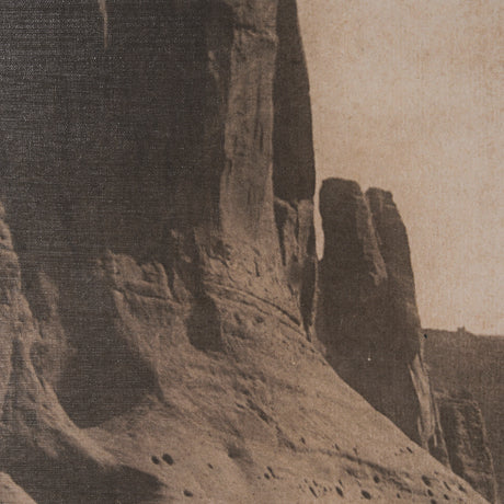 Canyon de Chelly by Edward Sheriff Curtis Hand Embelished Framed Photo Art Print Matted under Glass from Mercana - Luna Furniture