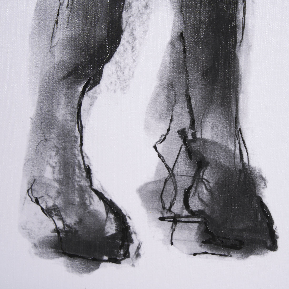 Equine Sketch 5 by Manny Woodart a Hand Embellished Textured Framed Art Print from Mercana - Luna Furniture
