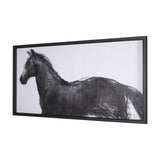 Equine Sketch 9 by Manny Woodart a Hand Embellished Textured Framed Art Print from Mercana - Luna Furniture